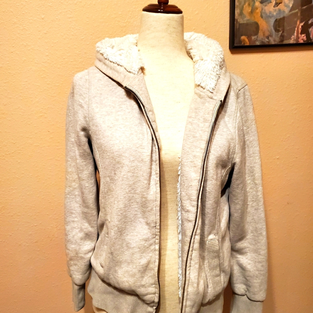 Beige Hoodie
